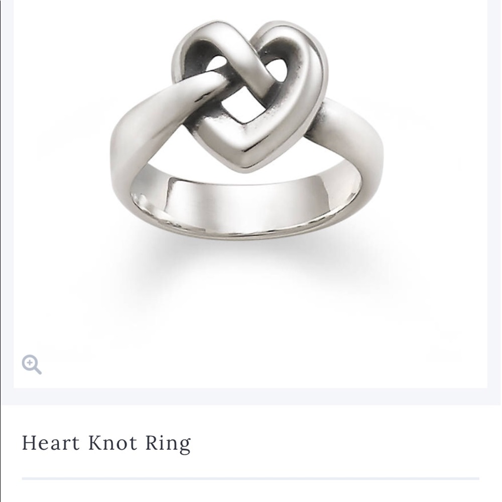 James Avery Heart Knot Ring